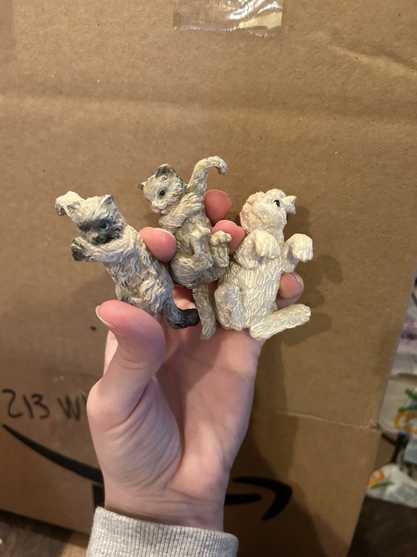 Lot Of 3 Plant Animals