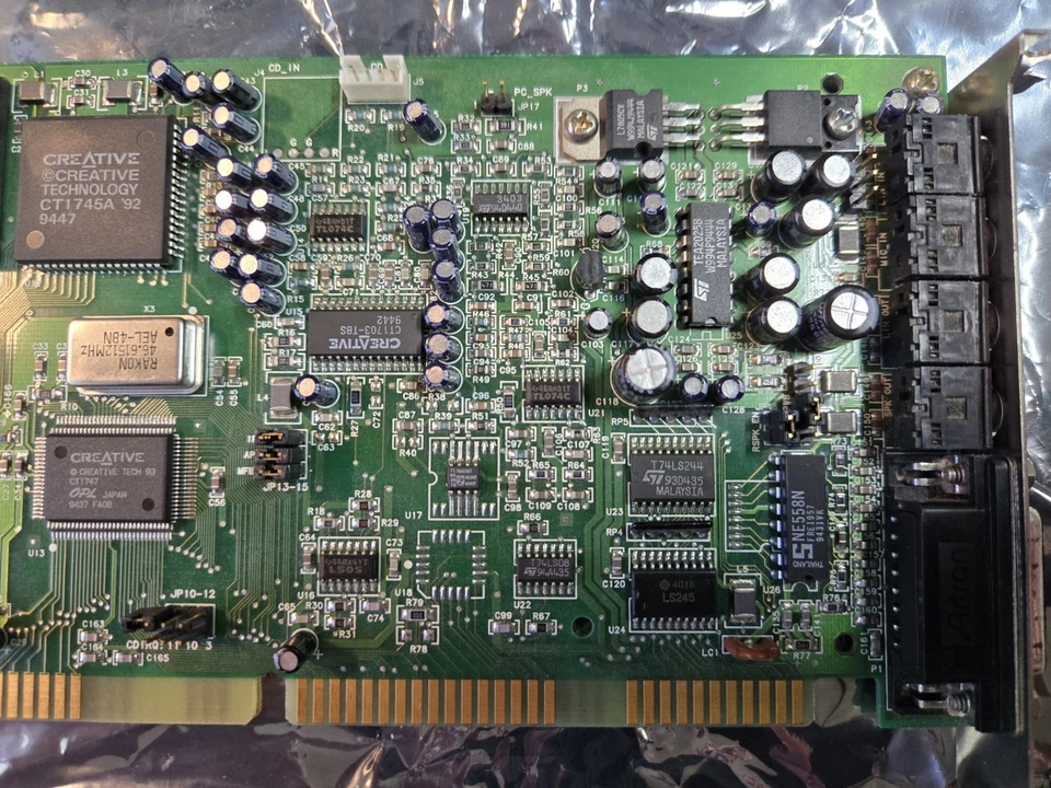 Sound Blaster AWE32 ISA Sound Card CT3780 Yamaha OPL3 - Tested & Working! - Image 4 of 4