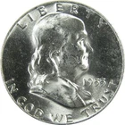 1955 Bugs Bunny Franklin Silver 50c Uncirculated Mint State SKU:I25291
