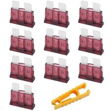 Kfz Sicherungen 10 Stück 40A Flachsicherungen Auto Motorrad Boot LKW