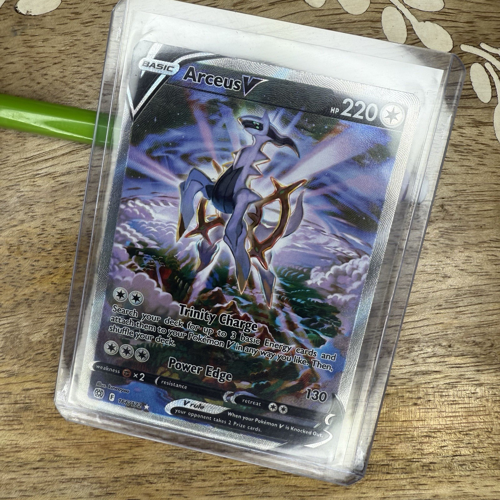 Arceus V 166/172 Brilliant Stars Alt Art Ultra Rare NM | Fast Ship