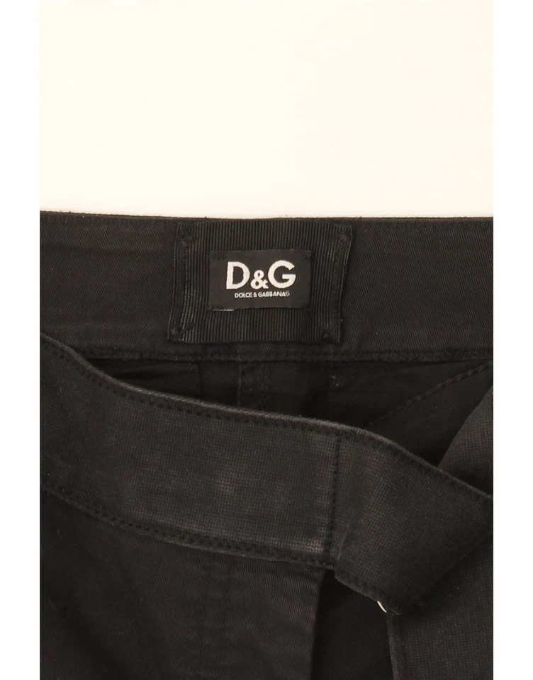 Pantalones chinos ajustados para mujer Dolce & Gabbana EU 38 medianos W28 L30 negros BL09 Foto 4 de 4