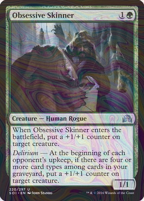Foil Obsessive Skinner - Shadows over Innistrad | MTG Card