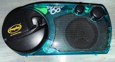 FreePlay 360 Clear/Green Portable Self Powered Radio AM/FM Radio Solar Wind-Up