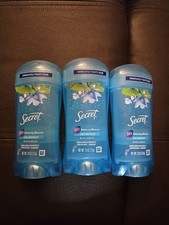 3 Pc Secret Invisible Solid Cool Waterlily Antiperspirant Deodorant K67 