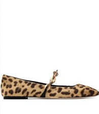Jimmy Choo Leopard Print Flat Size 39 US 9