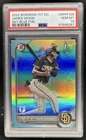 2022 Bowman 1st Edition James Wood Sky Blue Foil #BPPF-108 Padres PSA 10
