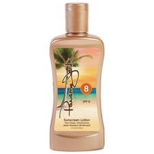 Sunscreen Tanning Lotion - SPF 8, PABA, Paraben, Gluten  Cruelty Free, Antio...