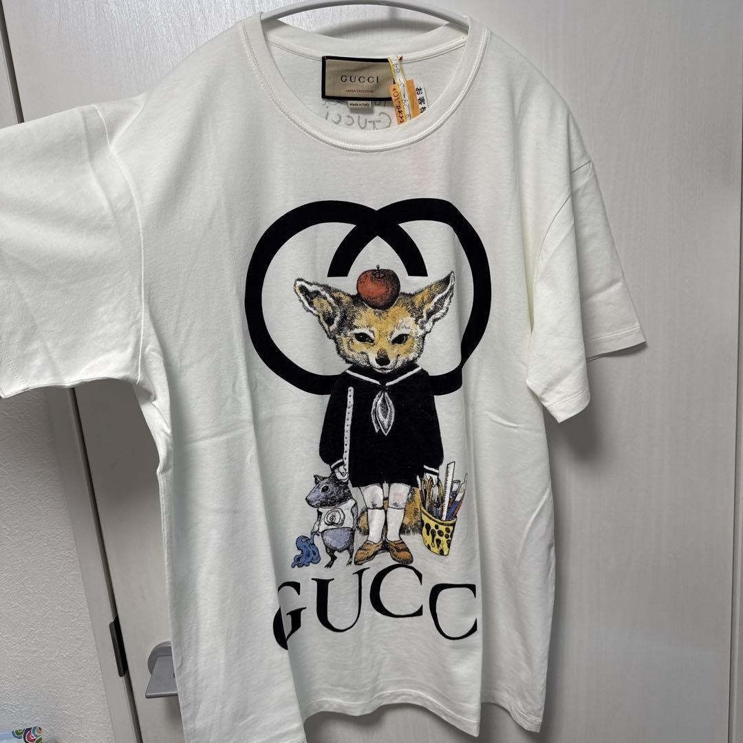 Gucci White T-Shirt Higuchi Yuko