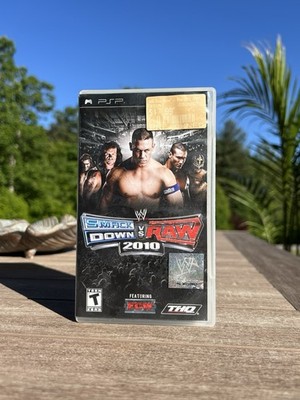 WWE Smackdown vs. Raw 2010 ECW, Sony PSP, 2009 Tested Working