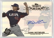 2013 Topps Tribute WBC Auto Ross Detwiler #WTA-RDE2 Auto 0af