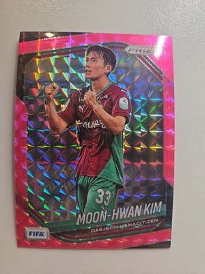 2025-26 Panini Prizm FIFA Soccer Pink Mosaics Moon-Hwan Kim