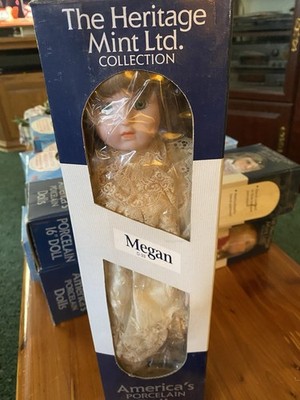 Megan Porcelain Doll In Original Box