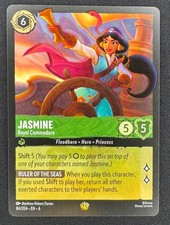 PSA10Disney Loracana ジャスミン #240 2158 Jasmine - Royal Commodore #84 Prices | Lorcana Azurite Sea