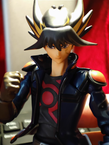 Kaiyodo Yu-Gi-Oh! 5D's Yusei Fudo Action Figure Statue Holiday Gift Toy In Stock - Picture 12 of 12