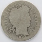 1893 S Barber Dime