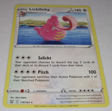 2021 Pokemon Tcg Battle Styles Lickilicky #114/163 Rare