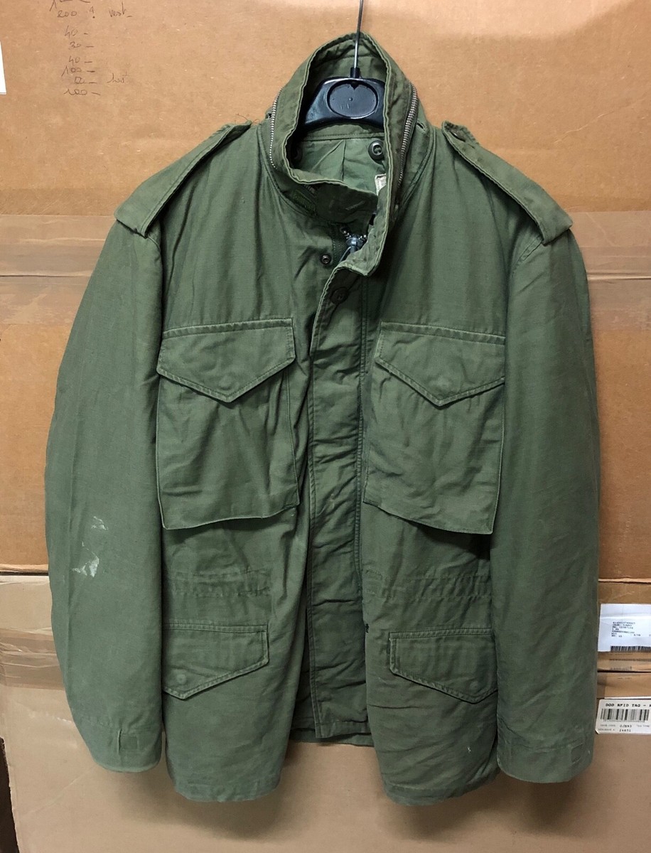 GENUINE RARE US ARMY VIETNAM M65 FIELD JACKET 1969 VG COND GENUINE RARE US ARMY VIETNAM M65 FIELD JACKET 1969 VG COND