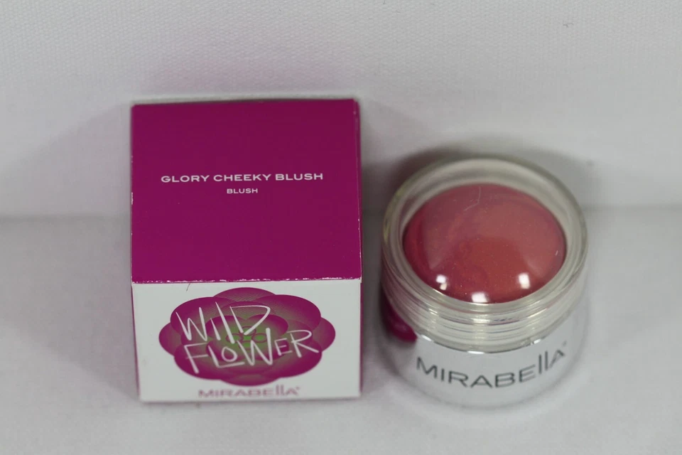 Rubor descarado MIRABELLA Wild Flower Glory 0,11 oz (3 g) nuevo en caja auténtico Foto 2 de 4