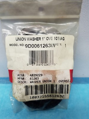 #ad #ad Danco 61263 Dielectric Union Washer 1quot; Oversize 10 PACK LOT OF 17 PACKS $222.99