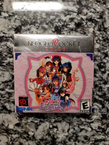 SNK Gals Fighters Neo Geo NeoGeo Pocket Color 2000 Brand New Factory Sealed NGPC