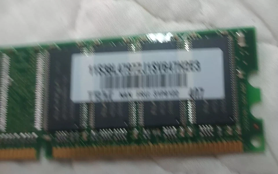 Nanya Dell 512MB PC-2700U NT512D64S8HB1G-6K DDR1 Desktop Ram Memory (12) Used  - Image 4 of 4