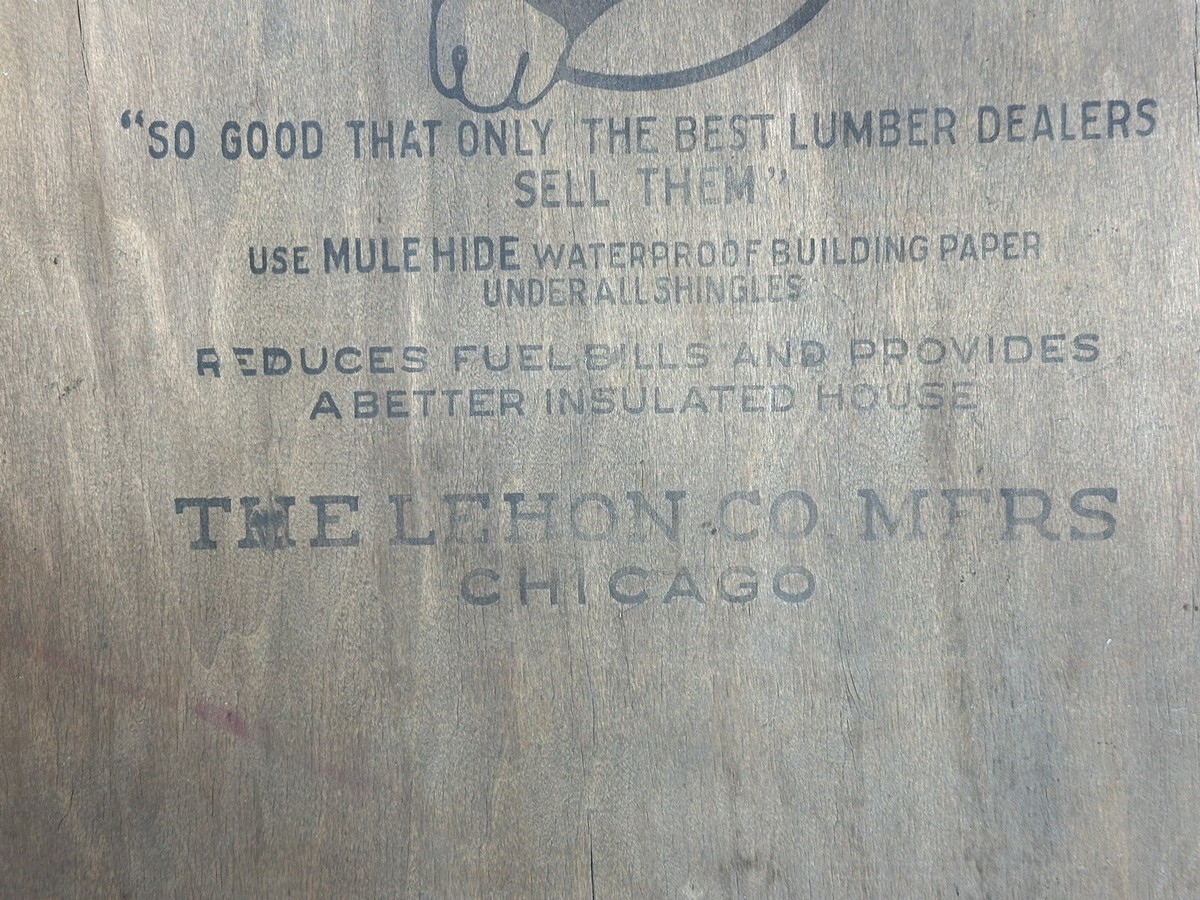 ハロルドサイン プレート 店頭 看板 Mule Hide アメリカ レア ハロルド