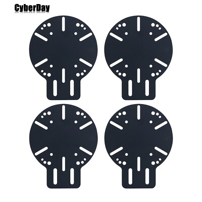 4PCS Bass Shaker Mount Plate Mounting Parts for Umi Aura Dayton Buttkicker Bass