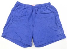 Rare Vintage CHAMPION Authentic Athletic Apparel C Crest Sweat Shorts 90s Blue L