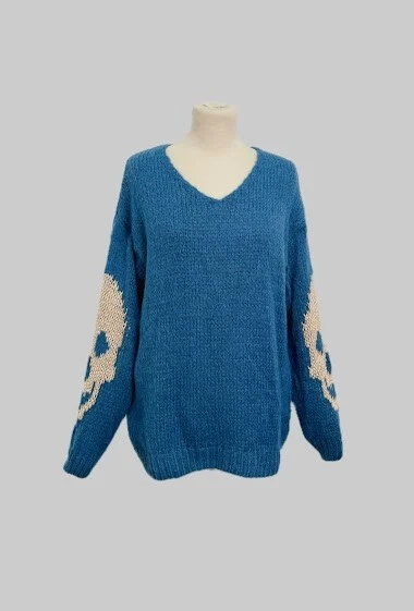 Saltador de calavera súper suave brillante brillante talla única 8-16 elige negro rosa verde Foto 4 de 4