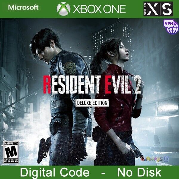 Resident Evil 2 (Deluxe Edition) cover or packaging material