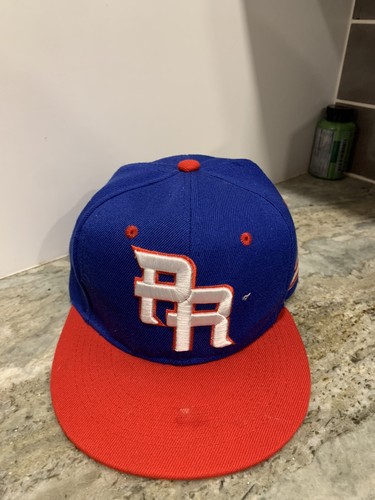 Puerto Rico PR Blue Red Baseball Cap 
