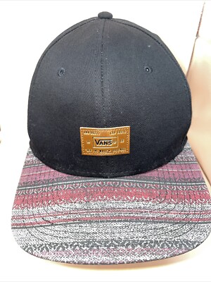 VANS Off The Wall Original Leather Patch Multi Colored Bill Hat