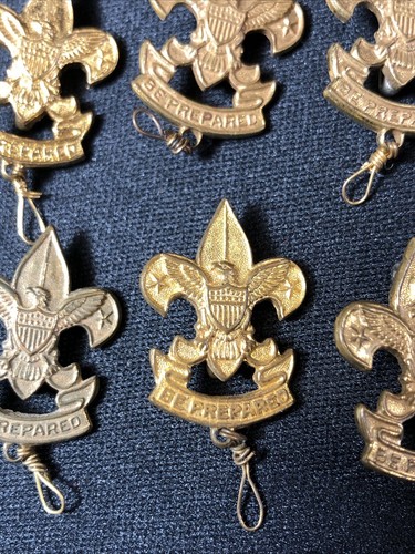 “6” 3/4” Vintage Boy Scouts First Class Rank Pin Pat 1911 Be Prepared Lapel BSA - Picture 6 of 14