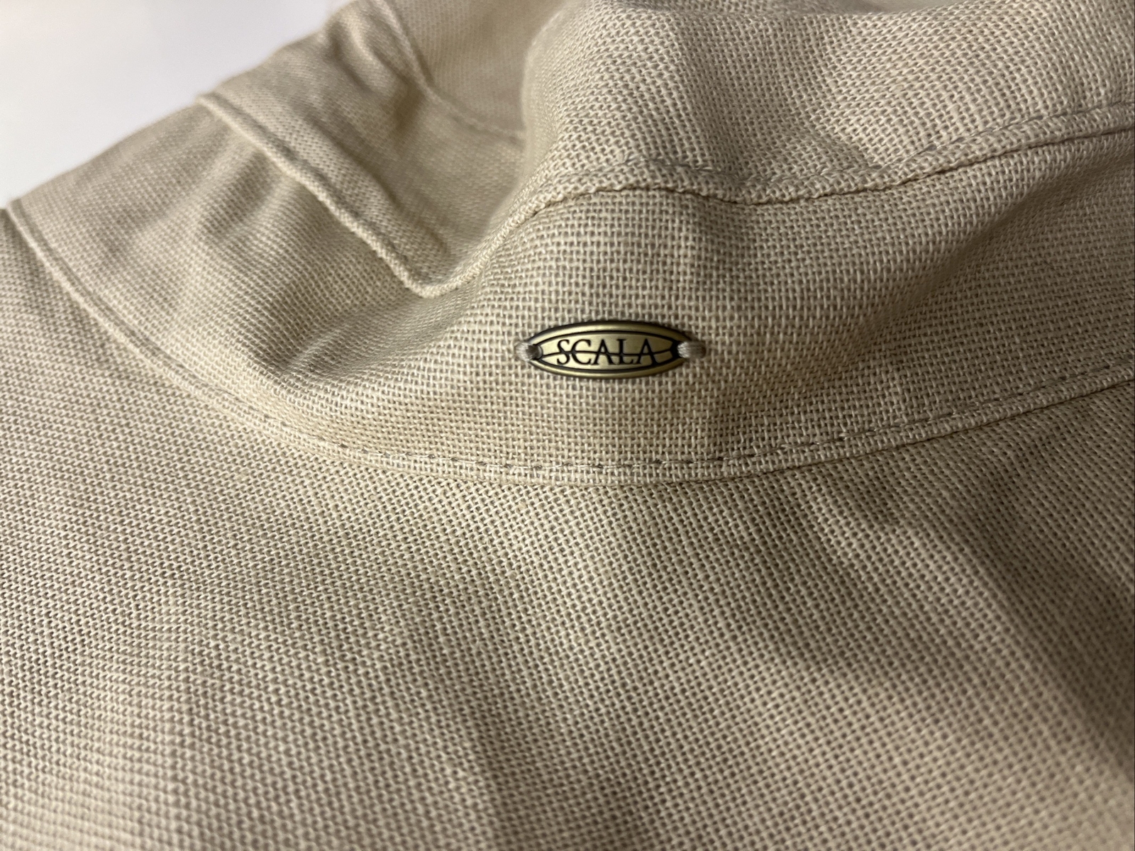 Scala Women's Cotton Hat with Inner Drawstring and Upf 50+ Rating