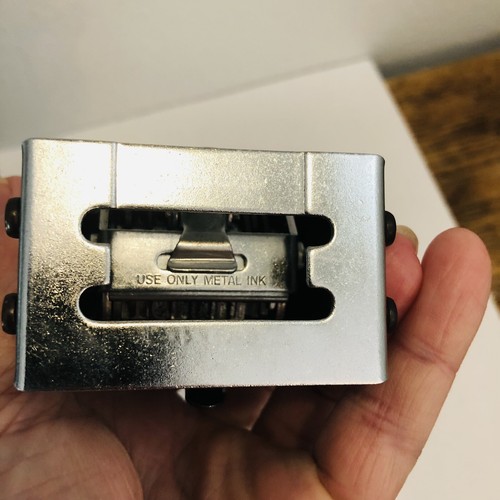 Vintage Lightning Auto Nummeriergerät 6 Räder 4 Action getestet/funktioniert EUC - Bild 7 von 8