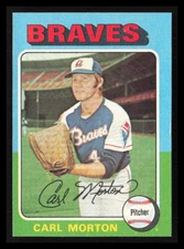 Carl Morton 1975 Topps #237  Atlanta Braves