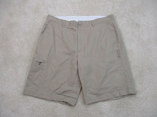 Greg Norman Shorts Mens 36 Brown Chino 