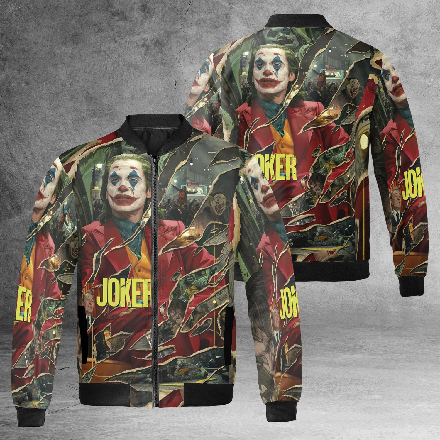 Joker Scene Joker Clown Horror Fans Joker Why So Serious Jacket