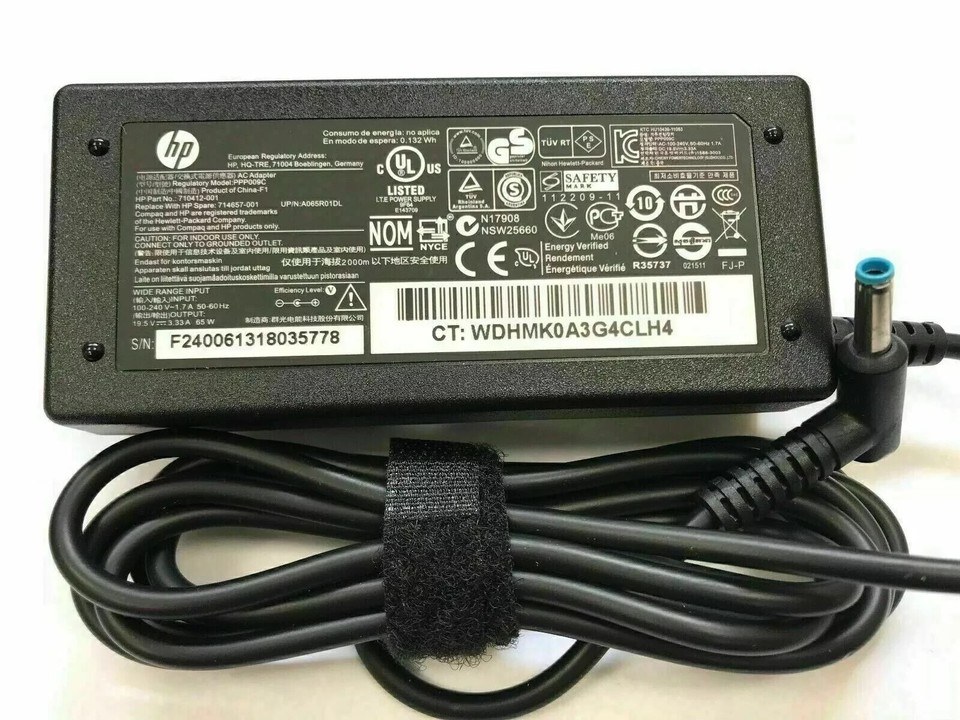 HP Spectre Power Supply 90W Laptop Charger For HP – Blue Tip AC