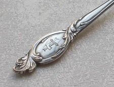 *RAR* Seltener Mokkal&ouml;ffel Jugendstil / Art Nouveau 800 Silber von O.Schneider 1