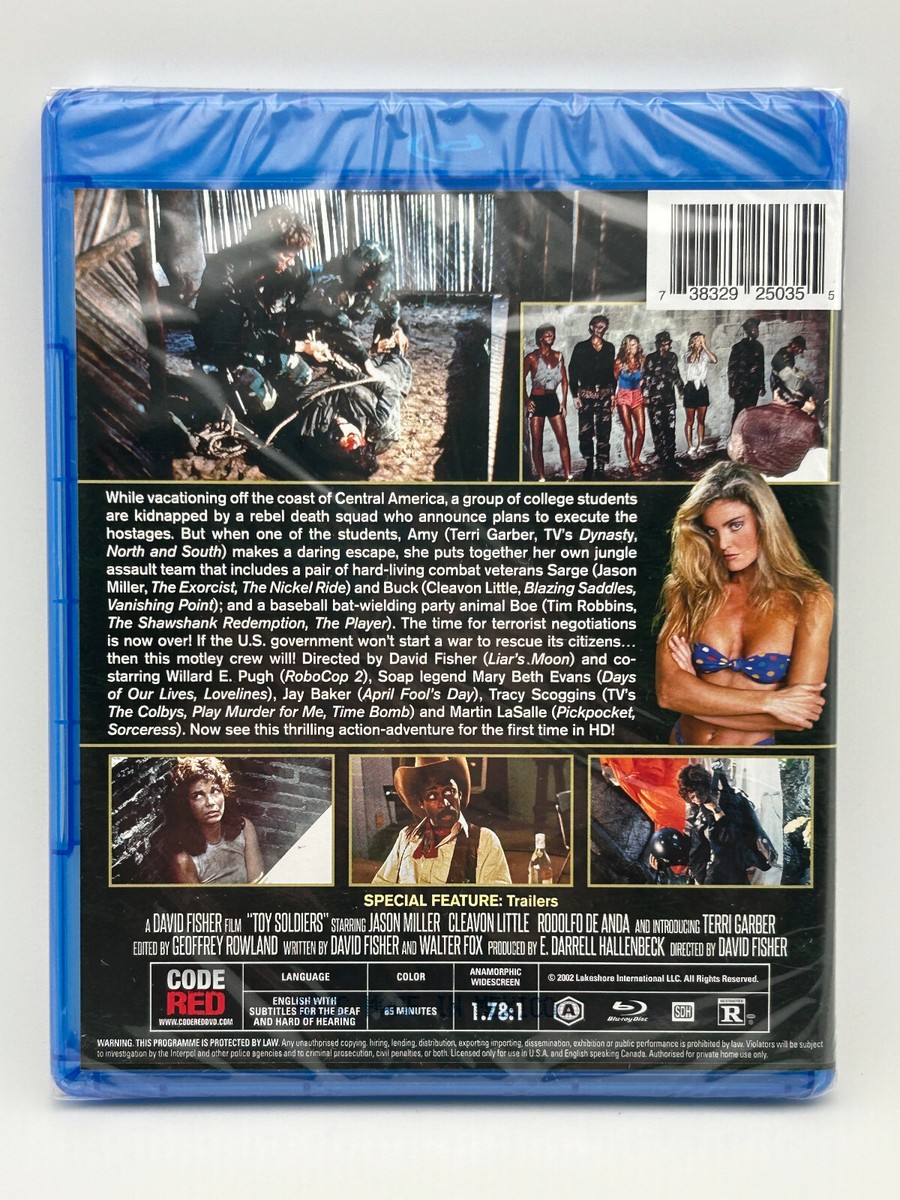 Toy Soldiers (1984) Blu-ray Jason Miller Cleavon Little Tim