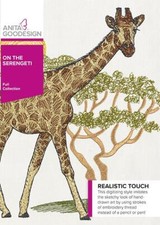 On the Serengeti Anita Goodesign Embroidery Machine Design CD NEW