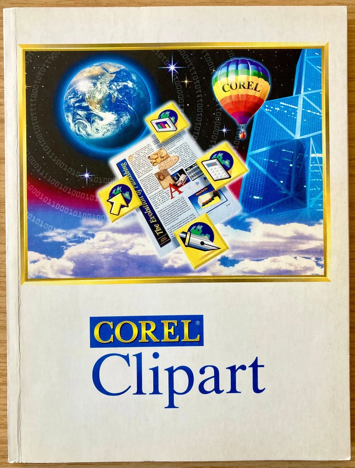 Corel Clipart & Quickart Collection 1996 Handbuch