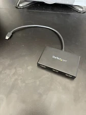 3-Port USB-C Multi-Monitor Adapter, USB Type-C to 3x HDMI MST Hub