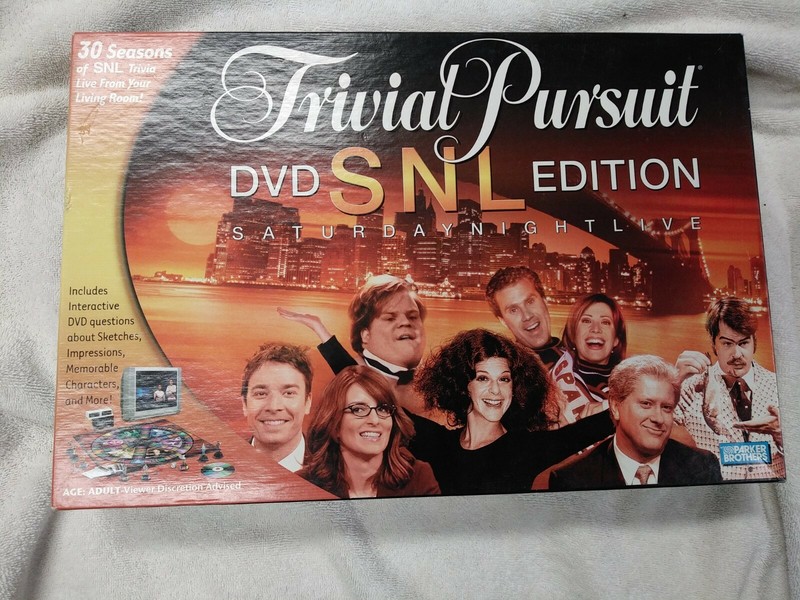 Trivial Pursuit DVD SNL Edition Board Game Adult - Brand New