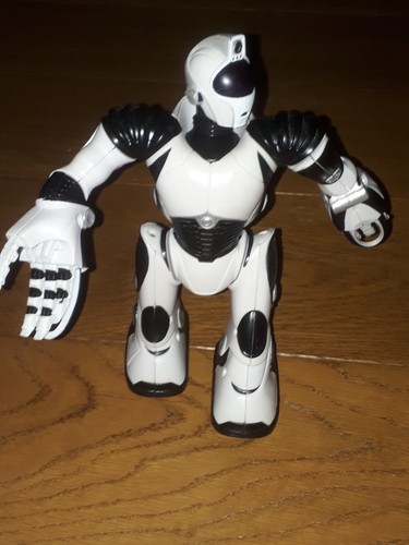 Robot 21cm wowwee 2005 action figure jouet ancien humanoïde non testé - Photo 6/10