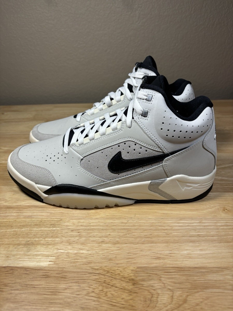 US Mens 11 Nike Air Flight Lite Mid Photon Dust Black FJ2949