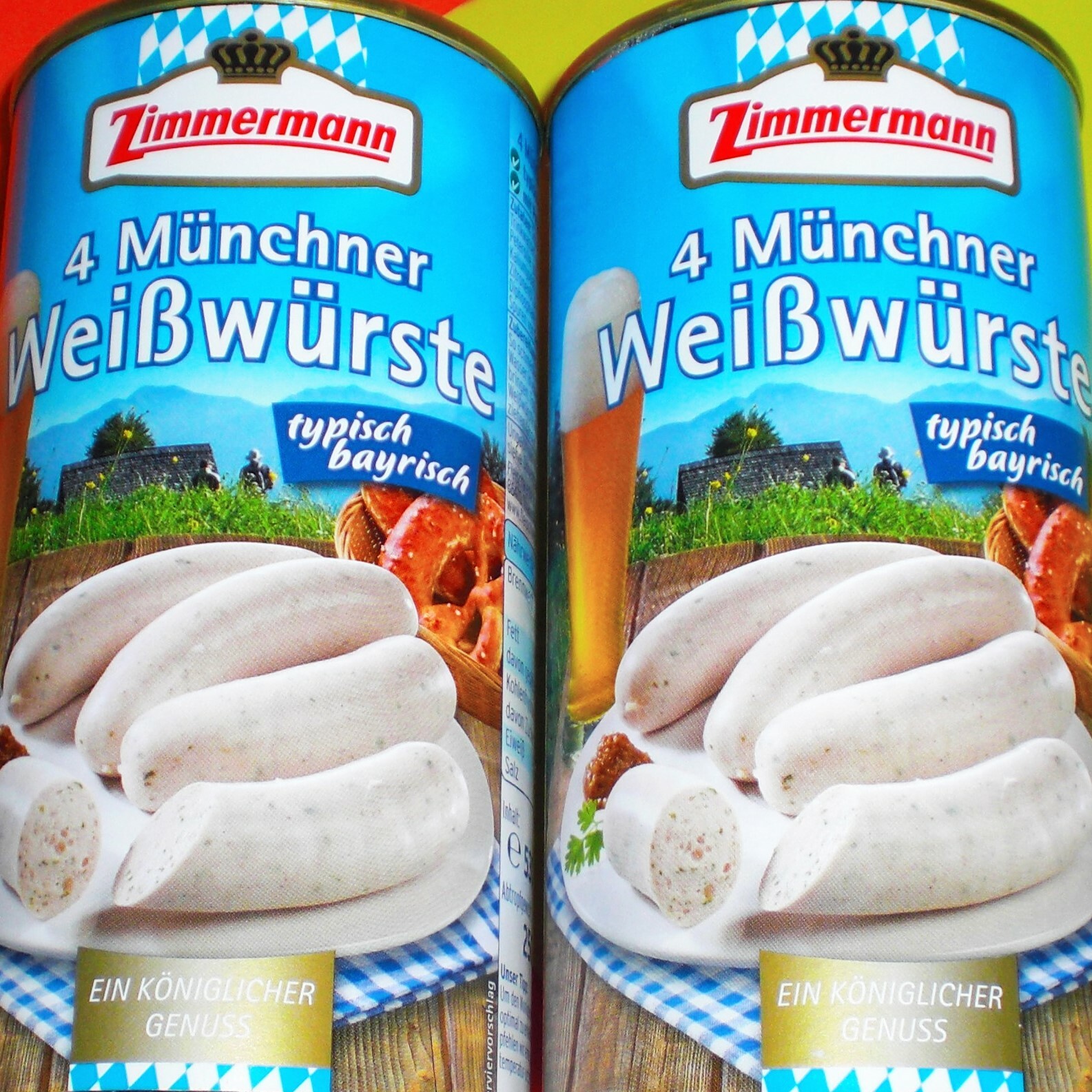 8 Muenchner Weisswuerste 500g Leberspaetzle Suppe 3 x 400ml - Image 2