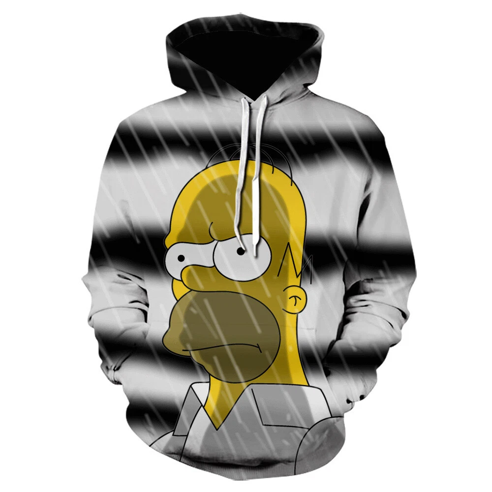 Cosplay The Simpsons Maggie Marge Homer Bart 3D Hoodies Sweatshirts Jacket Coats 7